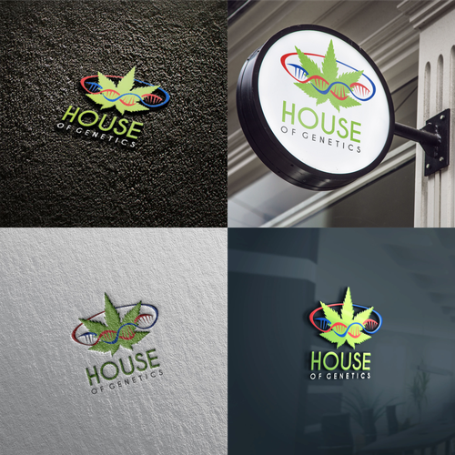 Cannabis Genetic company needs eye popping logo Design by blueberry™