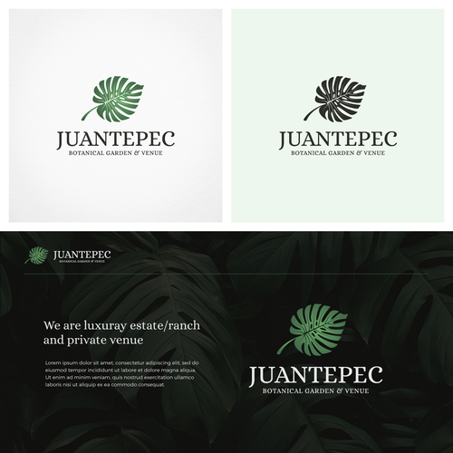 Design di Botanical garden & Venue Logo creation (we would like to use the leaf as a cut out on a steel plaque (with holes in the  di Nish_
