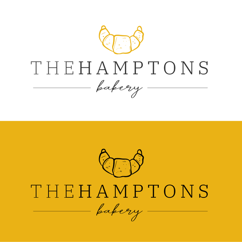 The Hamptons Bakery Logo Design by MoneMedia