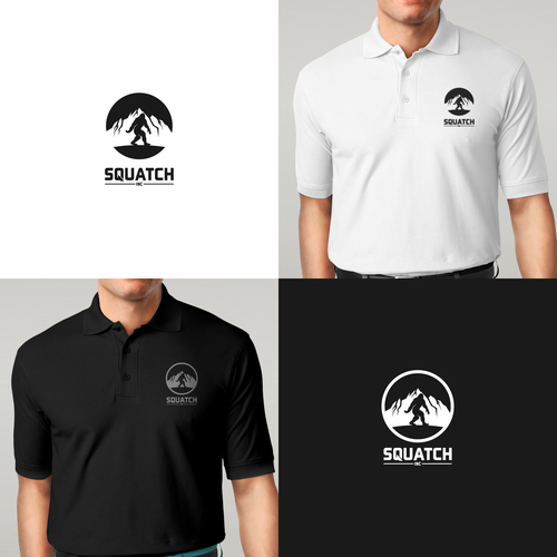 Need a Sasquatch Logo for clothing company Squatch Inc. Design by B"n"W