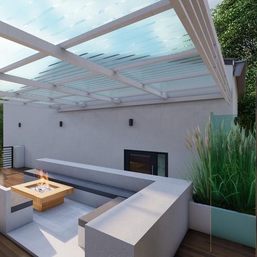 Ideation: Roof Top Terrace Design by BenTō.