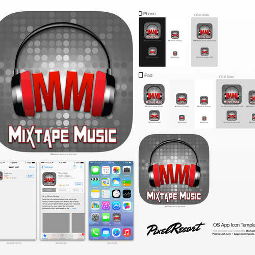 Create App Logo for Mixtape Music Design by JohanP