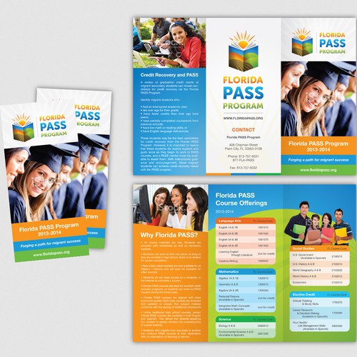 Create a Brochure for Florida PASS Design by Rochelledesign