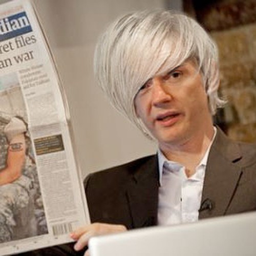 Design the next great hair style for Julian Assange (Wikileaks) Design por artistraman