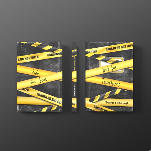 Design a book cover for kids who hate books! Design by zeIena ◣_◢