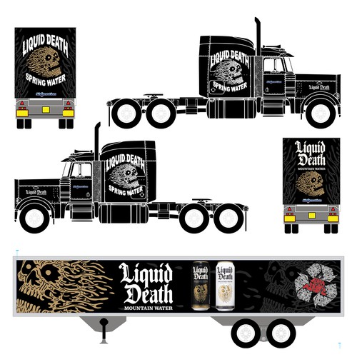 Liquid Death - Death to Plastic Design by sin9lefighter