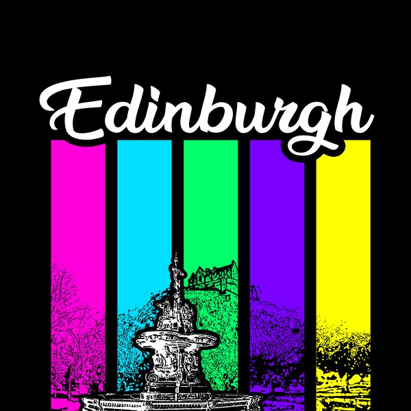 Edinburgh, Scotland T-shirt Design Project