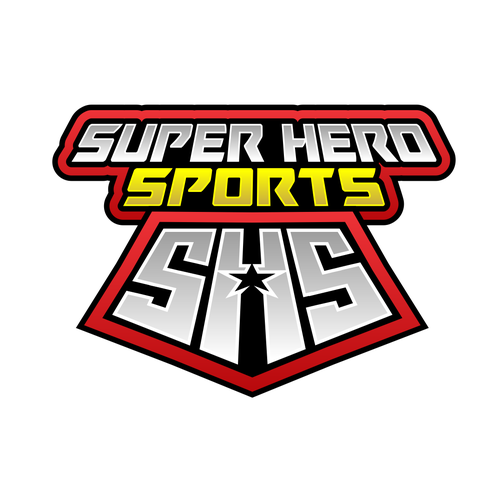 logo for super hero sports leagues Réalisé par WADEHEL