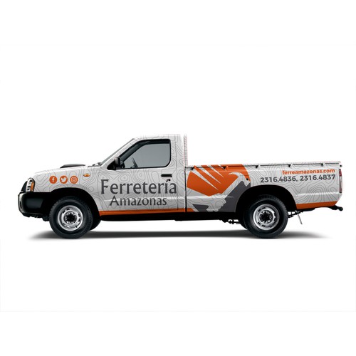 Car, truck or van wrap contest entry by Haris808