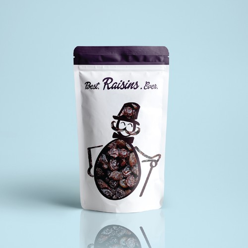 Best Raisins Ever - package design for PREMIUM raisins Design von Bacterykey