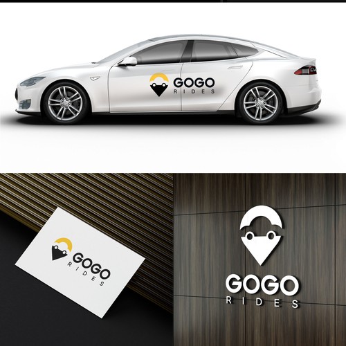 Go Go Rides Logo(s)-ontwerp door arjun.raj