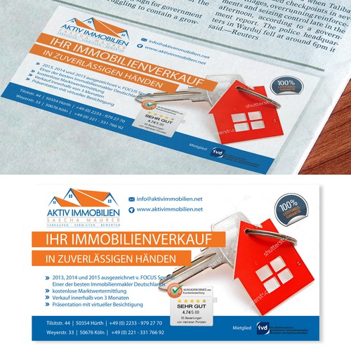 Postcard, flyer or print contest entry by simona n.