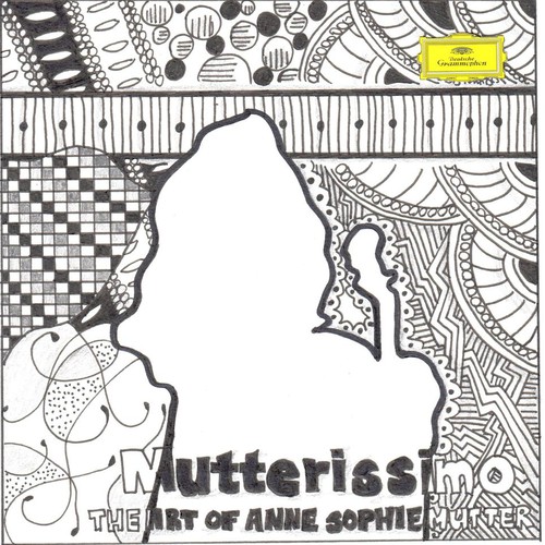 Illustrate the cover for Anne Sophie Mutter’s new album Design por katameiling