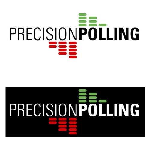 Precision Polling Logo Design Diseño de KSDesigners