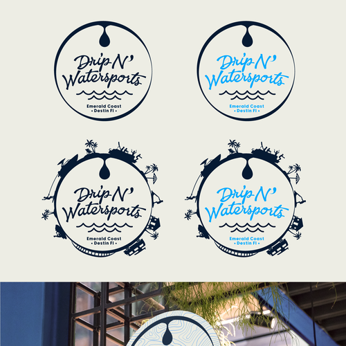 Logo Design for a Watersports and Boat Rental Company Based in Destin Florida Design by Aefe Design