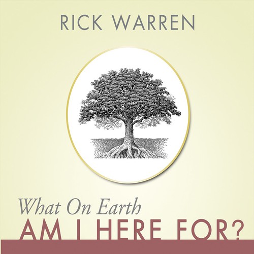 Book cover redesign for "What on Earth Am I Here For? The Purpose Driven Life" by Rick Warren Design by paralux