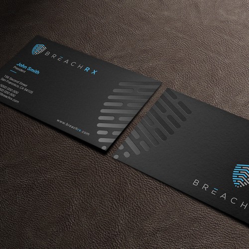 Professional B2B Card for Cyber Security Software Company Design by kaylee CK