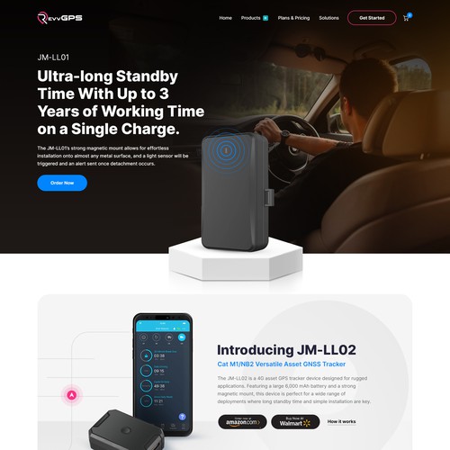 Sleek, cutting-Edge design ECommerce site focusing on traffic from Amazon sales Design by Aj3664