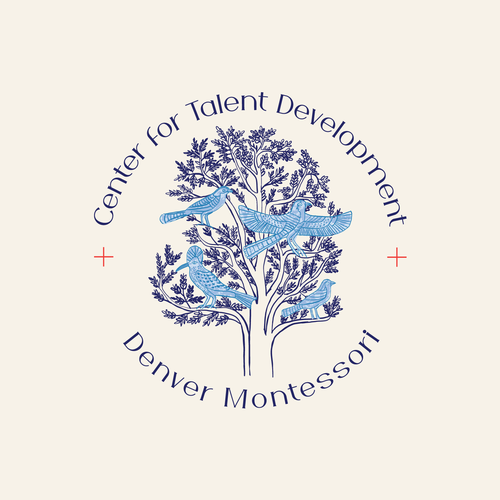 CTD+ Denver Montessori Rebrand Design by Onefox design