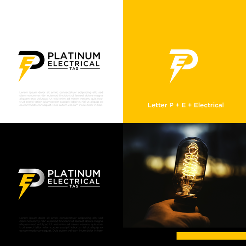 Need a powerful logo for electrical work Design réalisé par Folkasem