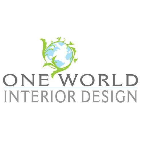 コンペ「New logo wanted for One World Interior Design」のデザイン by Artistic Melodyさん 