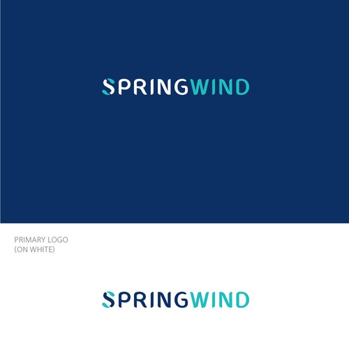 Spring Wind Logo Diseño de DesignTreats