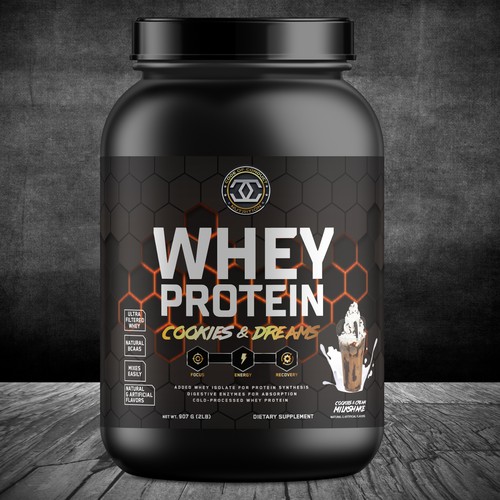 Design Protein Label por Fredrick Balois