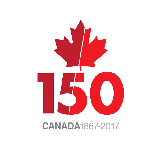 Community contest: Design Canada’s 150th birthday logo! Design by Square Moon