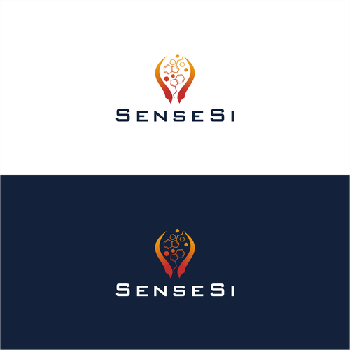 Logo for a wearable sensor technology company Design by Aksara Hati™