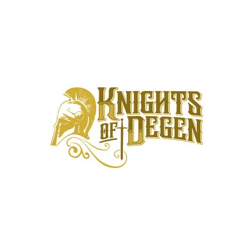 "Knights of Degen" Logo and Branding Design by memindlogo