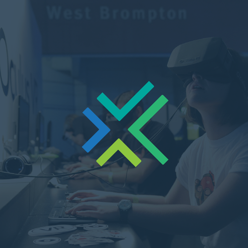 Create an exciting visual site and logo for Virtualcade, retail virtual reality gaming store. Design by AMIB Design