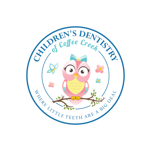 Pediatric Dental office needing a fun, playful, yet sophisticated logo design Design by aqiio.dsgn