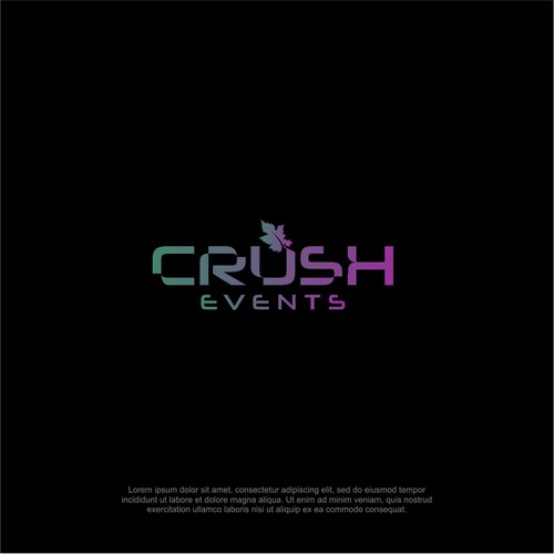Design a DJ Logo for "Crush Events" in Wine Country Design by GengRaharjo
