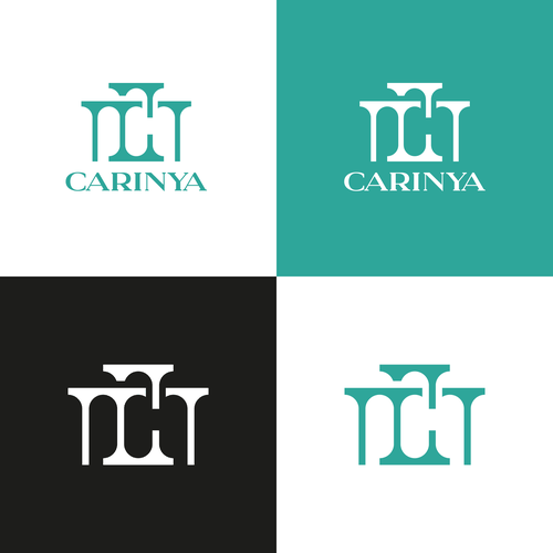 A logo for Carinya Apartments Design by UZWEN