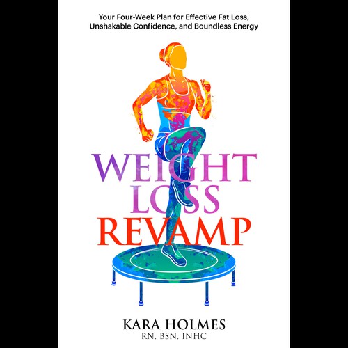 Design an eye-grabbing, compelling cover for a book on lasting weight loss Design by Aaniyah.ahmed