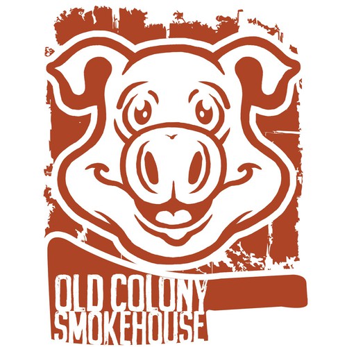 Design a gritty, valiant pig for our barbecue restaurant Design by Dope Hope