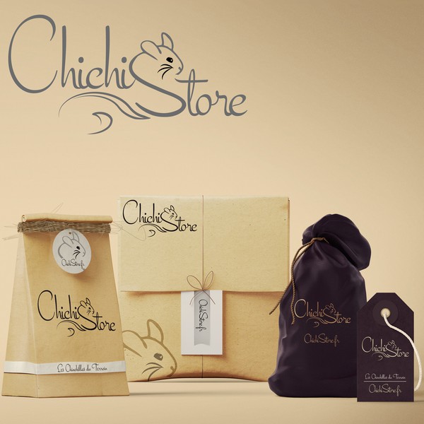 Design by deleted-1676438 titled "logo presentation for ChichiStore.fr"