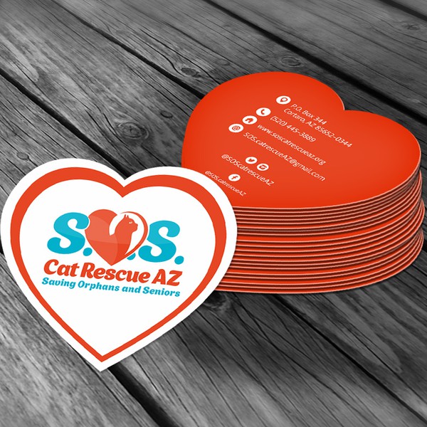 Create and elegant and creative business card for an online business