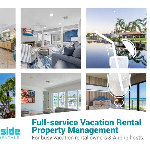 Design a Vacation Rental Management Postcard - Appeal to Property Owners Design by noetikmedia