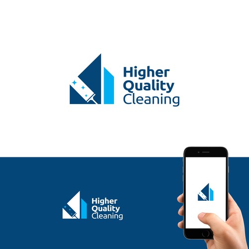 Design Eye catching logo design for cleaning business por JOURDAN_