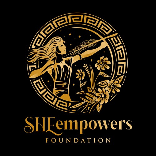 SHEempowers - luxurious design of a woman preferrably in some kind of a circle to appeal to women professionals Design by Jacob Gomes