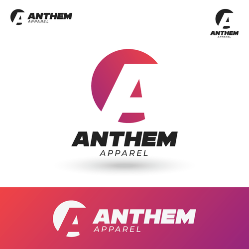 Anthem Apparel needs a brand logo design for it's urban-modern clothing line. Design by Humanwork