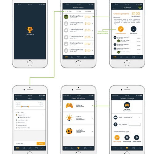 Challenge App Design by shantnix