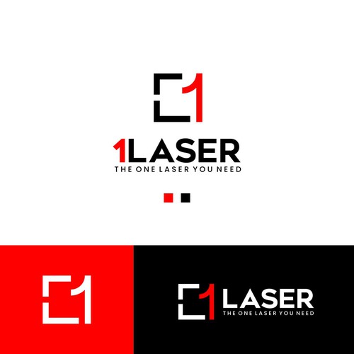 Please design the best logo for consumer laser industry for "1 Laser" Design by Rizz Visual