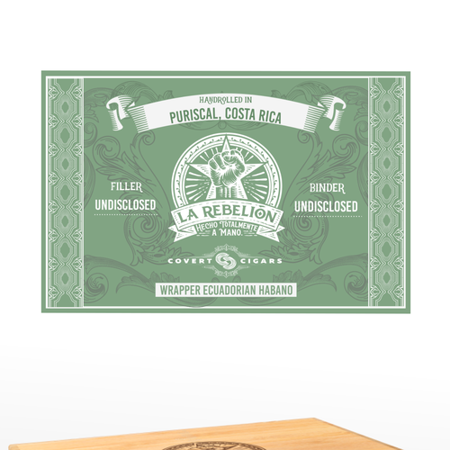 Help me design a Label for our Cigar Brand Design by StudioUno