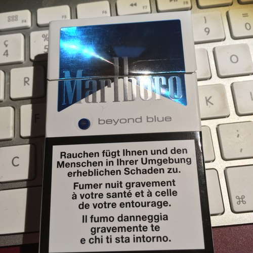 marlboro beyond blue cigarettes Cannabis - cigarette box for cigarettes with mix tobacco/cbd hemp | Product  packaging contest