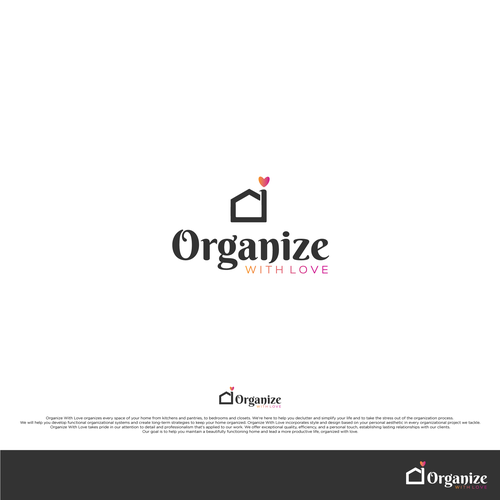 Logo design for professional organizing company Design by Colibri 33