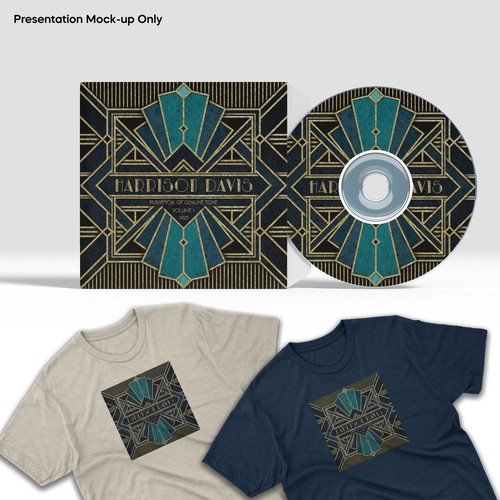 Art deco album cover | Illustration or graphics contest | 99designs