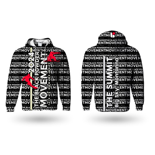 Need an eye-catching hoodie design aimed at African American Skiers & Snowboarders. Design réalisé par Higher Graphics