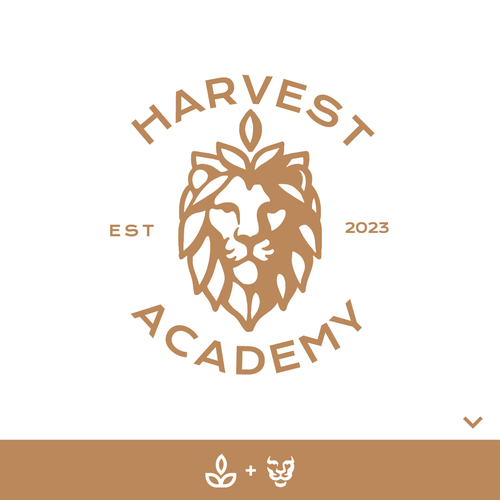 Harvest Academy Lions Mascot Design by josta